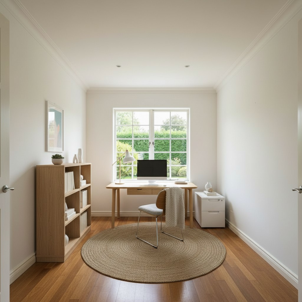 Staged office