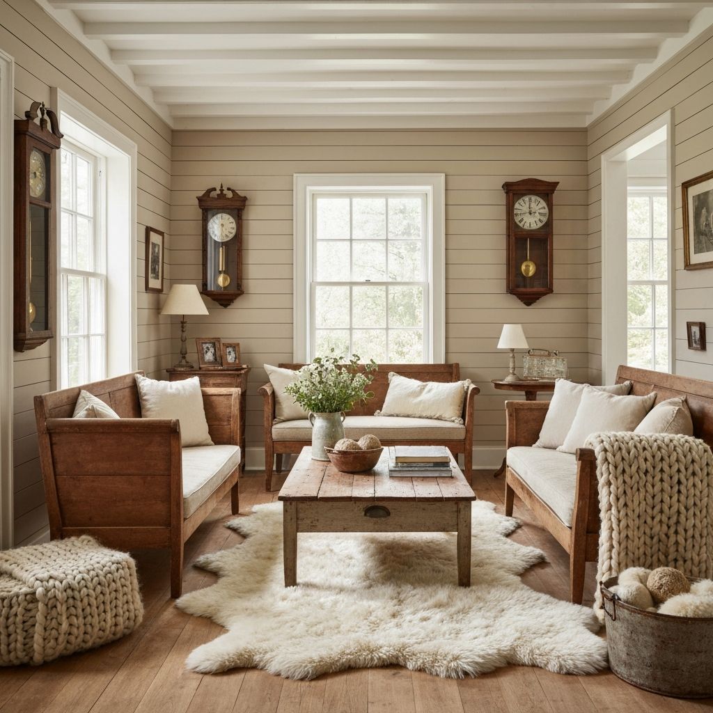 Farmhouse style interior