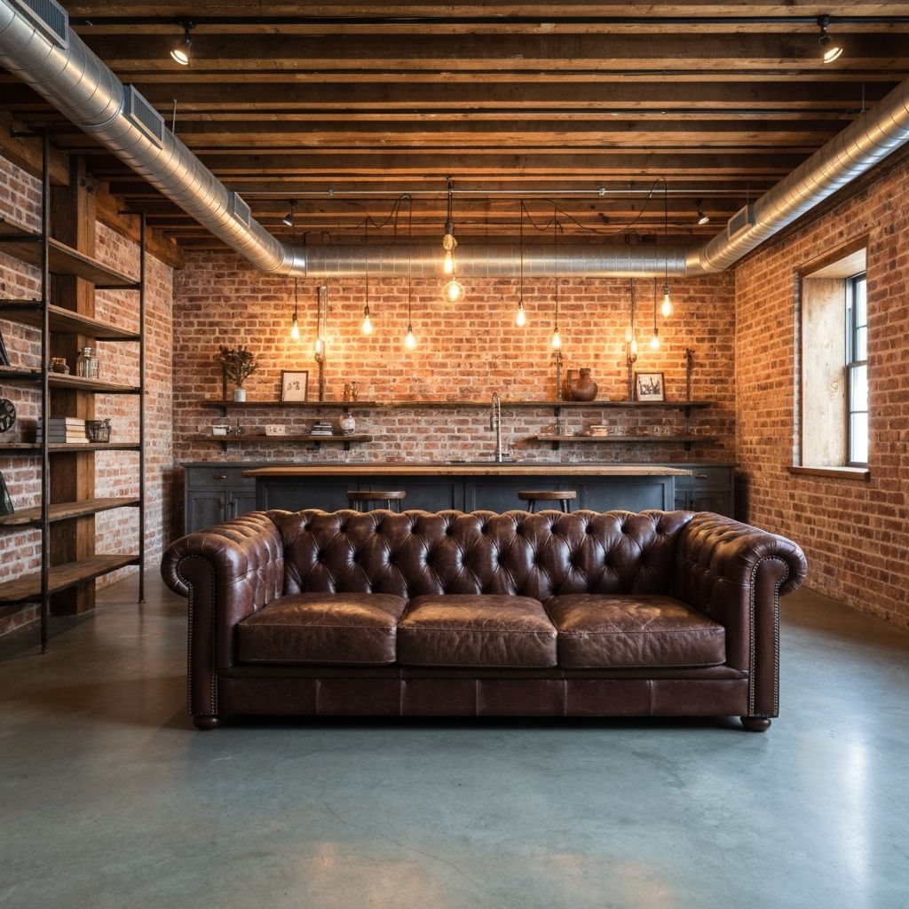 Industrial style interior