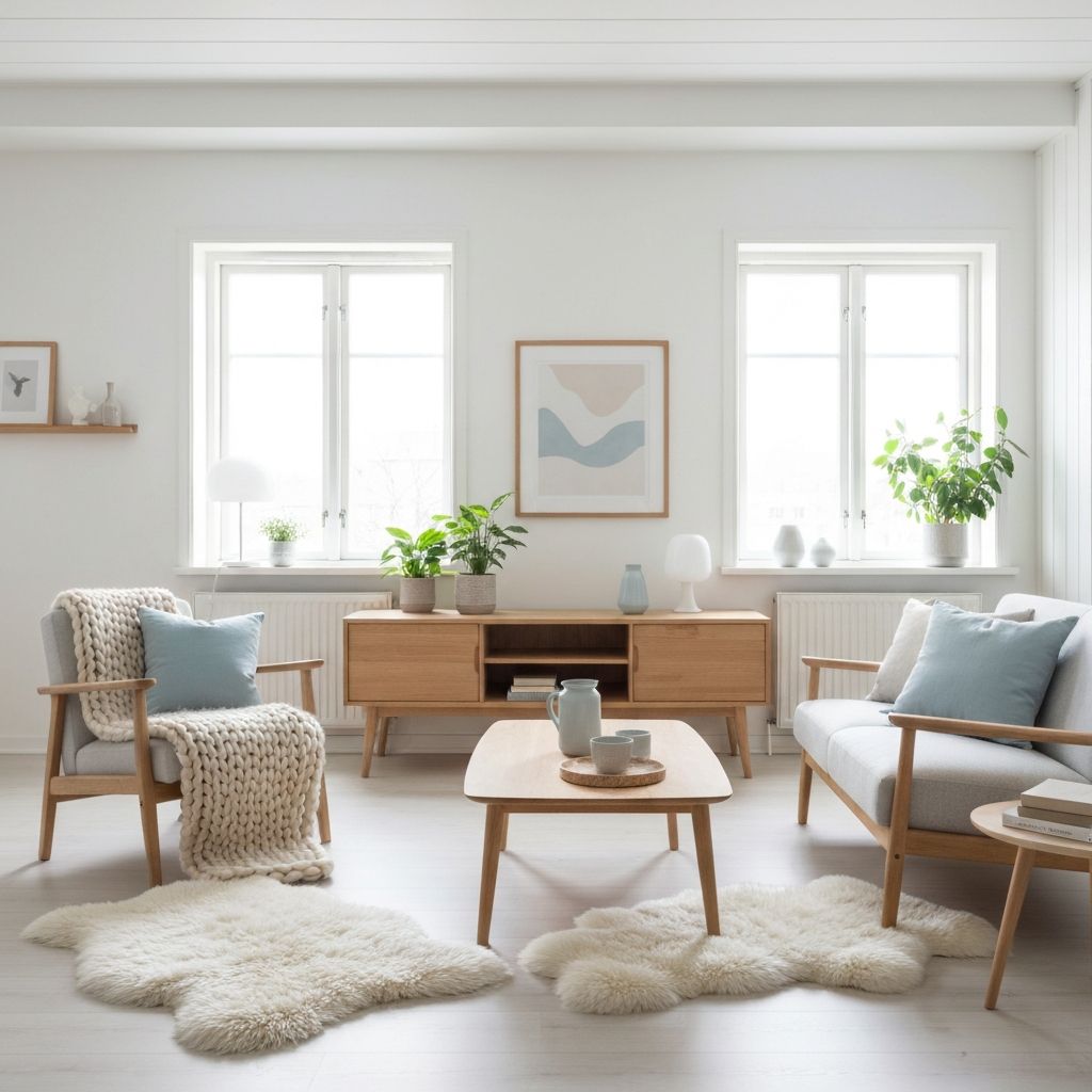 Scandinavian style interior